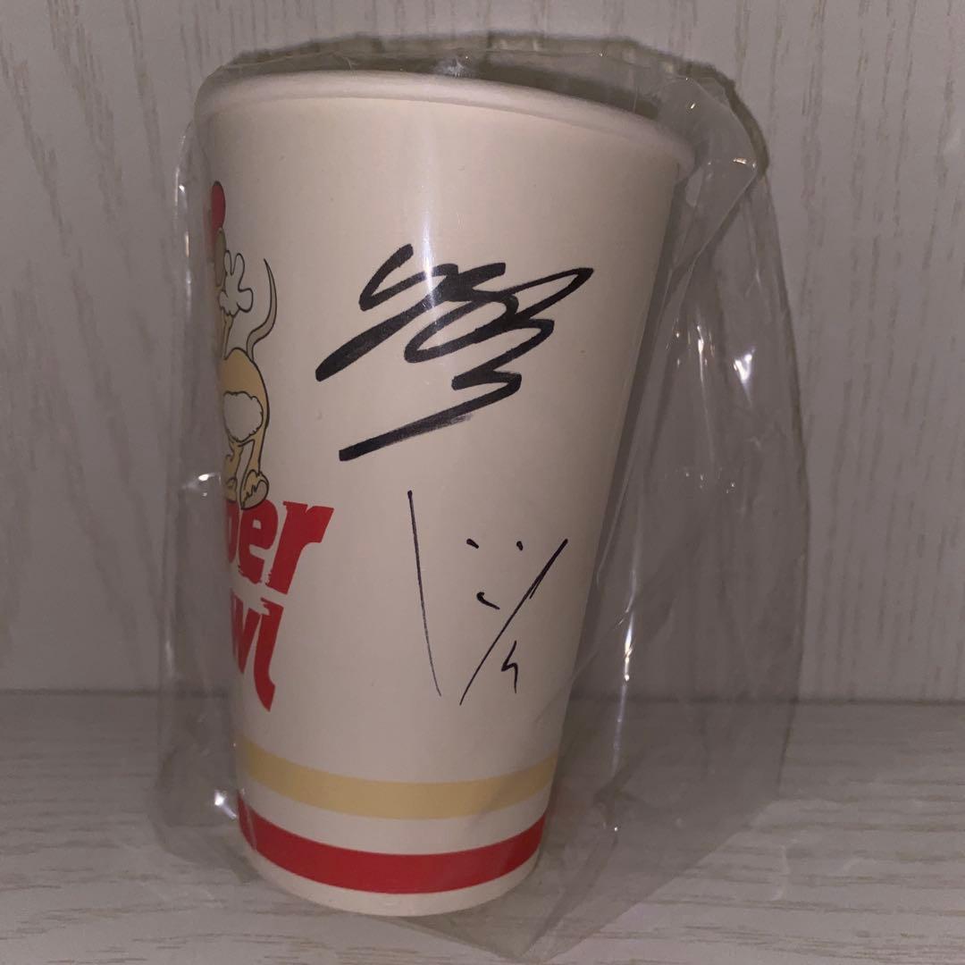 straykids ペーパーカップ サイン入り