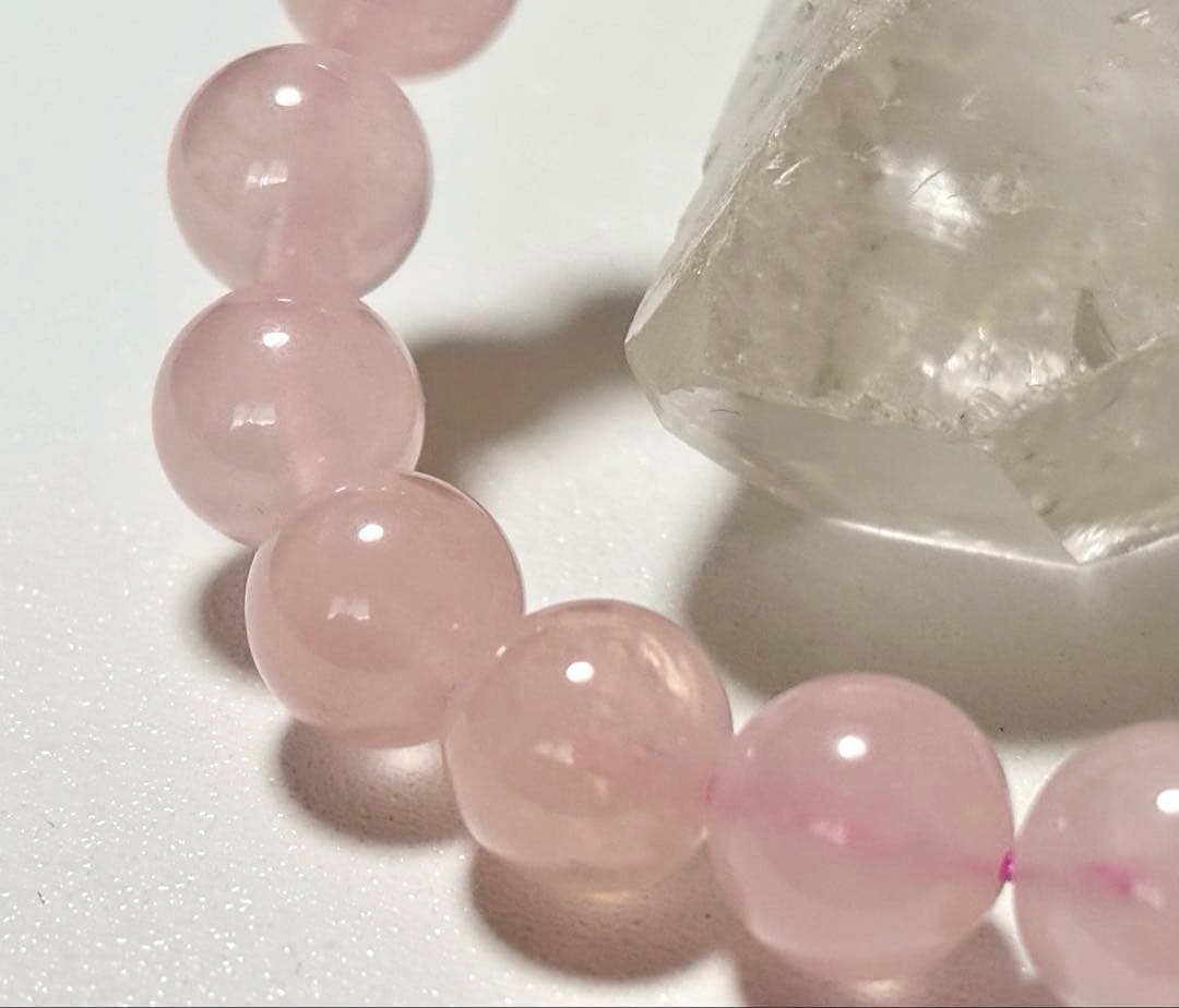 最高品質　超希少入手困難　愛の精霊の宝物　エンジェルローズモルガナイトのブレス