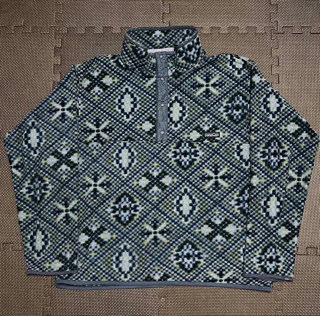 Patagonia パタゴニア モザイク柄 Snap-T XL - メルカリ