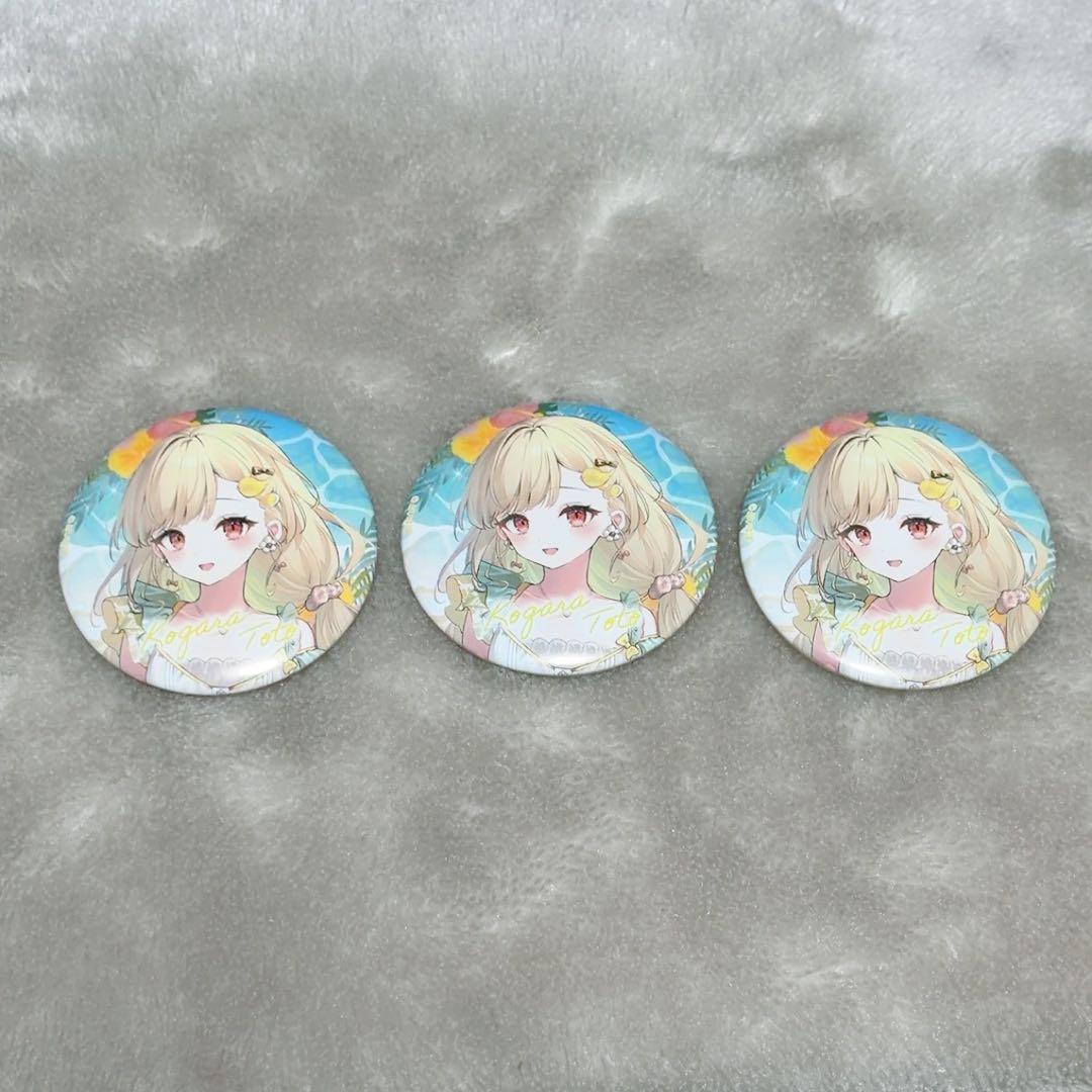 ぶいすぽっ！ 小雀とと 缶バッジ サマービーチ2024 - メルカリ