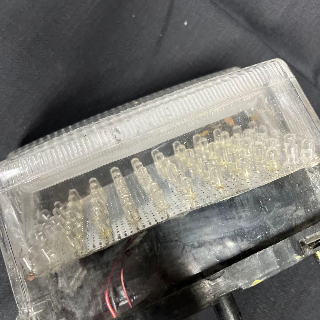 XJR400 4HM クリアテール LED 一部欠け有り - メルカリ