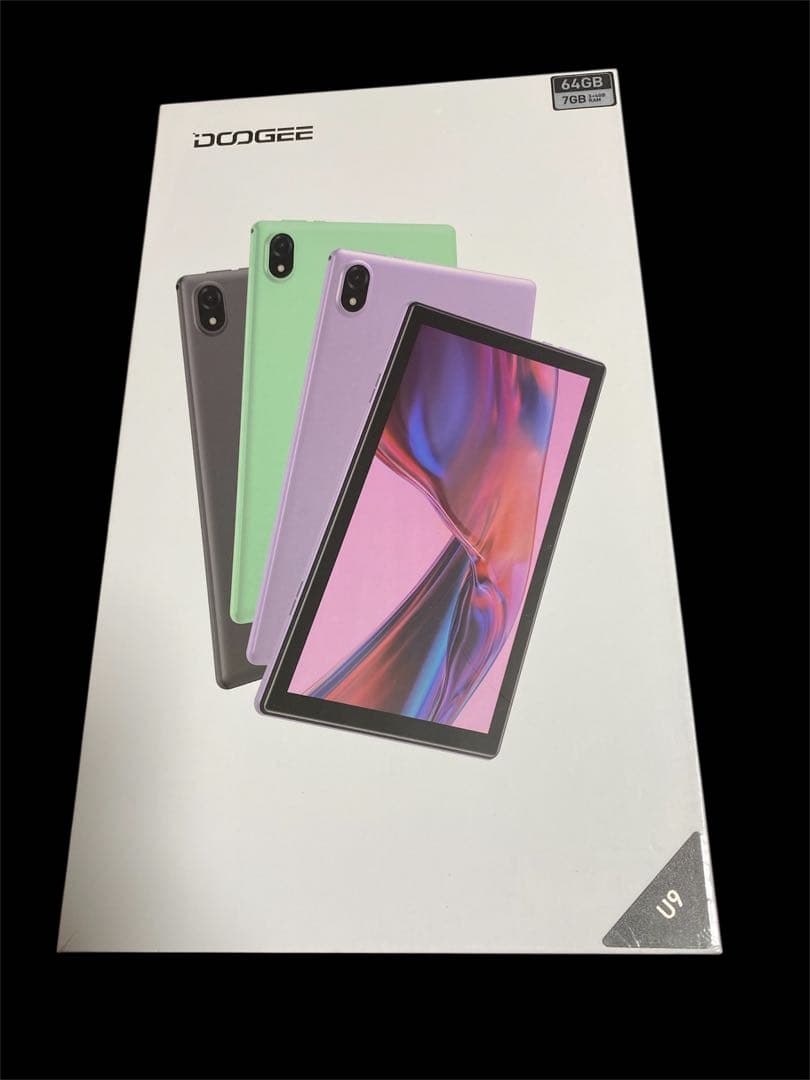 新品 DOOGEE U9 タブレット 10型7GB/64GB Android15