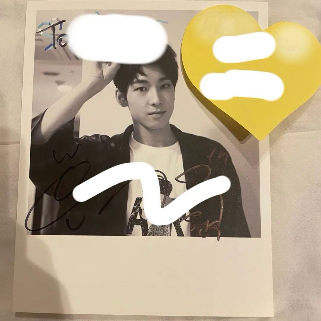 SEVENTEEN セブチ サイン会 ペンサ 直筆サイン ウォヌ 付箋付 - メルカリ