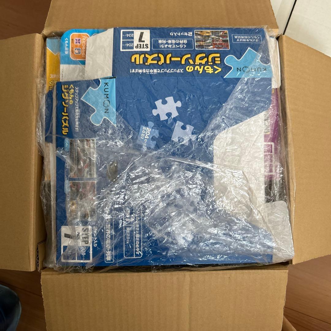 くもん　ジグソーパズル　step2.3.4.5.6.7