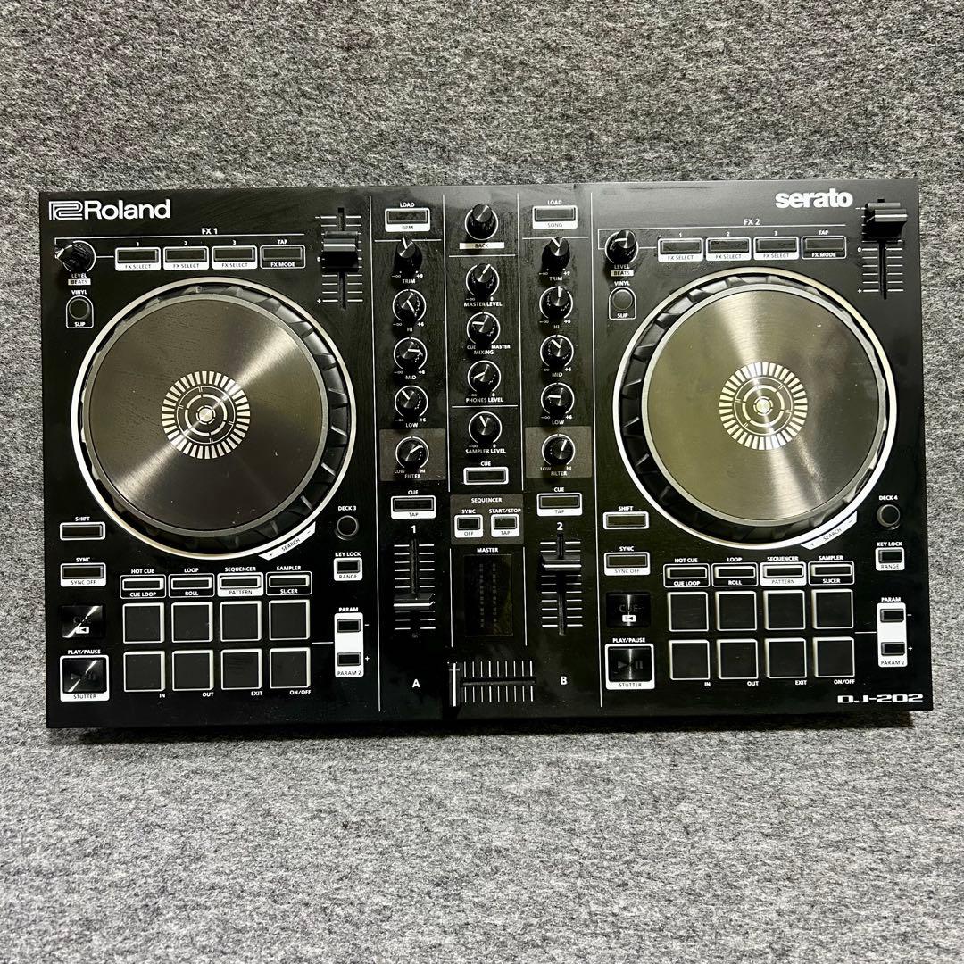 Roland DJ-202✨動作確認済み　USB・RCAケーブル付き 極美品 Amazon | Roland ローランド DJコントローラー DJ-202 Serato DJ対応