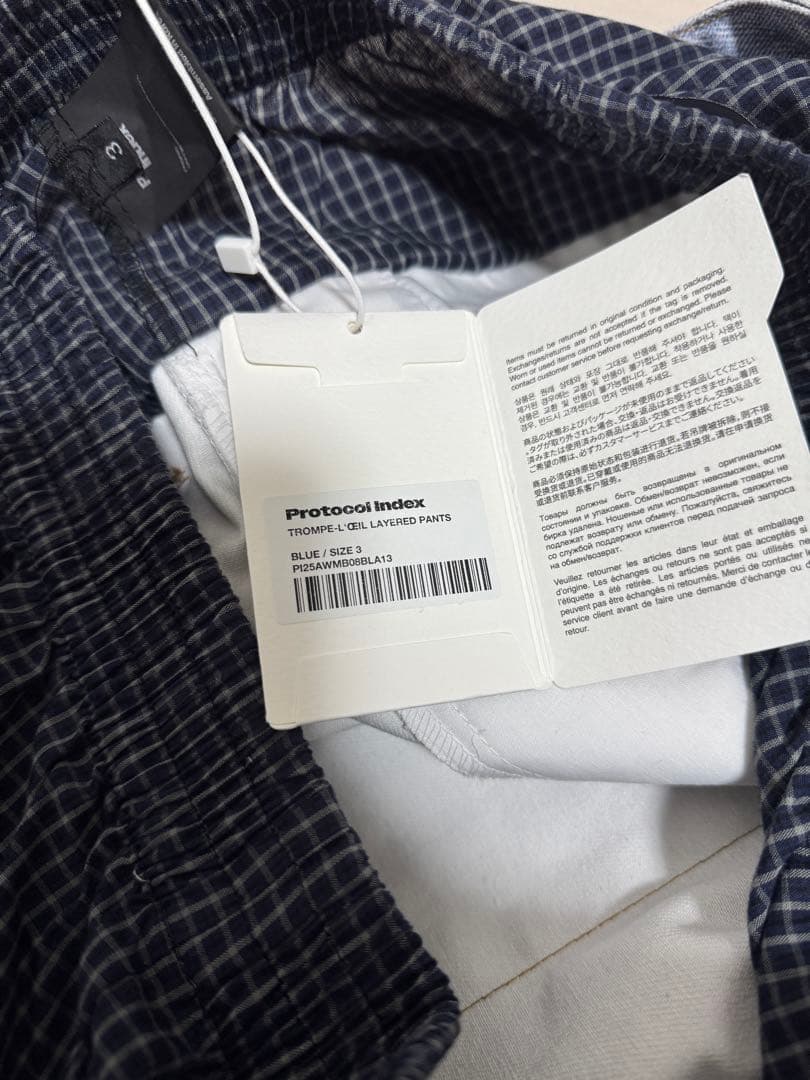 Protocol Index PROJECT G/R LAYERED PANTS - メルカリ