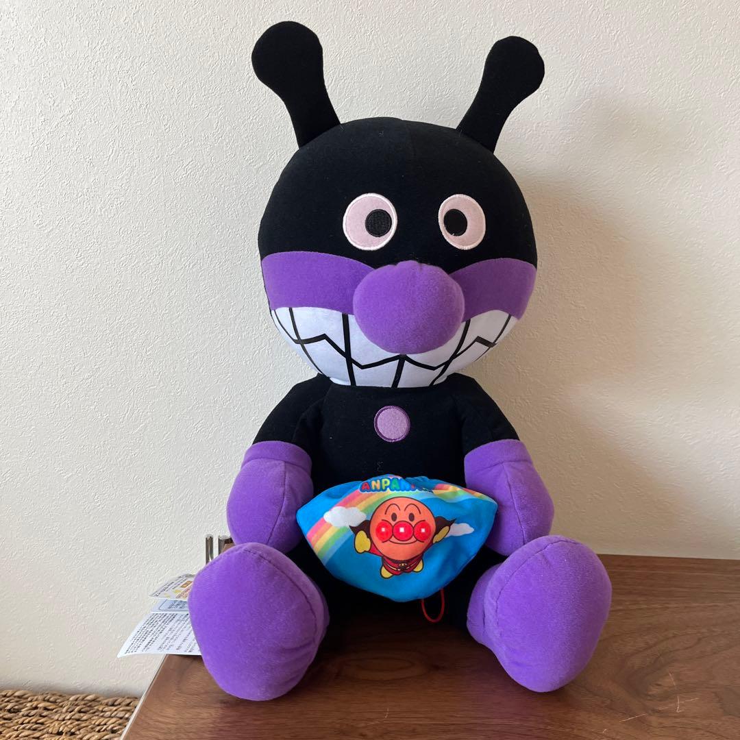 特大 バイキンマン ぬいぐるみ - メルカリ