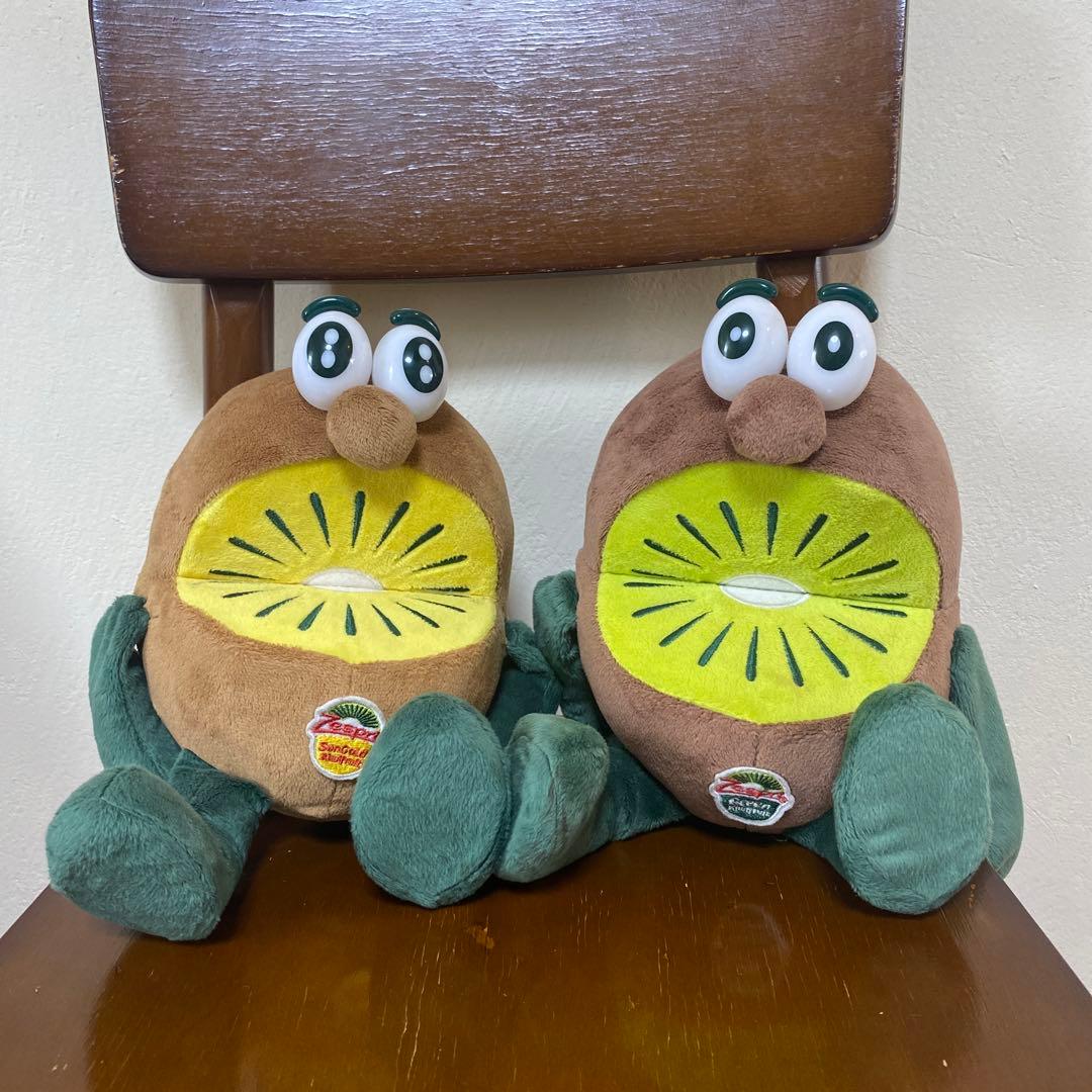 ゼスプリ キウイブラザーズ ぬいぐるみ 中 4体セット - メルカリ