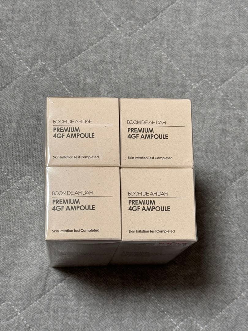 【韓国美容】高濃度アンプル　BOOMIDEAHDAH PREMIUM 美容液 BOOM DE AH DAH プレミアム4GF アンプル 【高濃度美容液】 - メルカリ