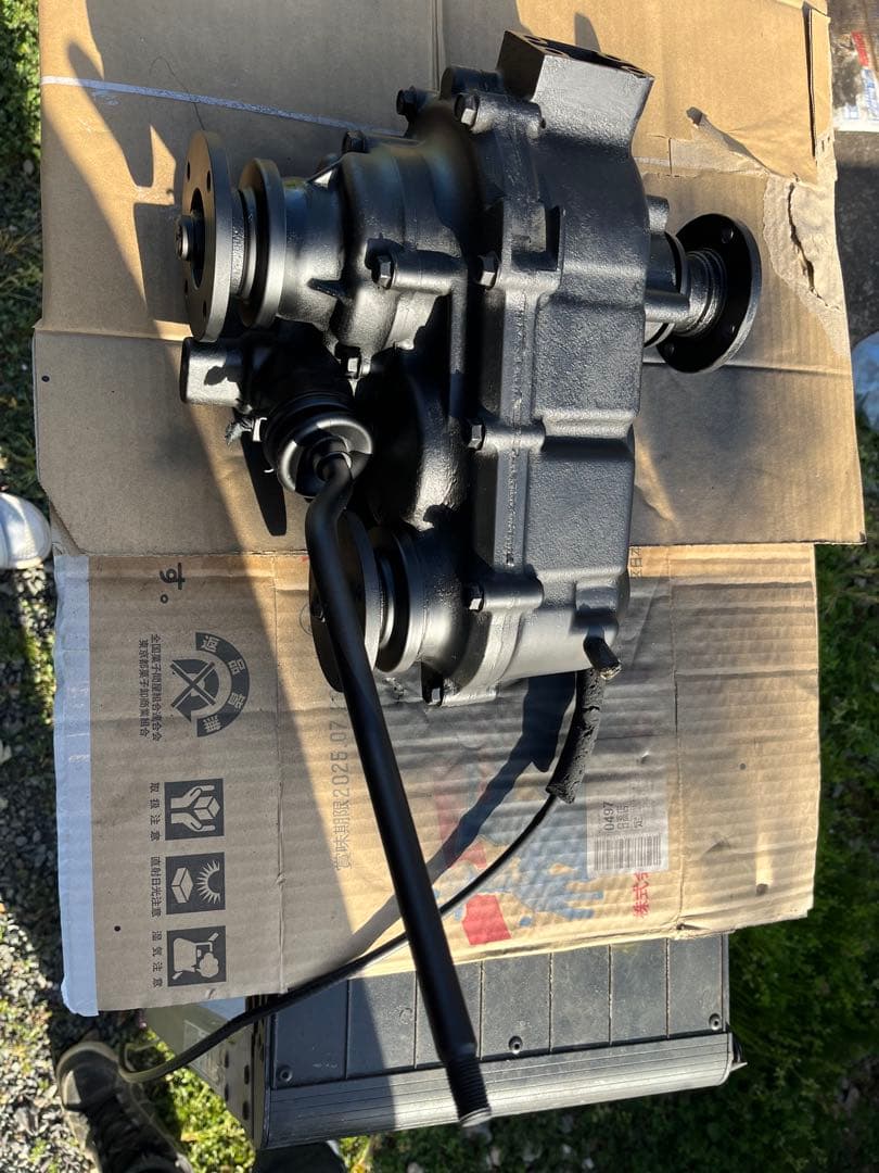 太陽　ジムニーJA11流用　SJ30トランスファー JA11などに搭載用SJ30前期中期トランスファー変換フランジ JA11の