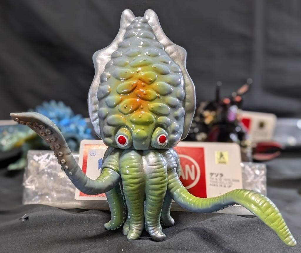 ゲゾラ・ガニメ・カメーバ 決戦！南海の大怪獣（マルサン）ソフビ3体