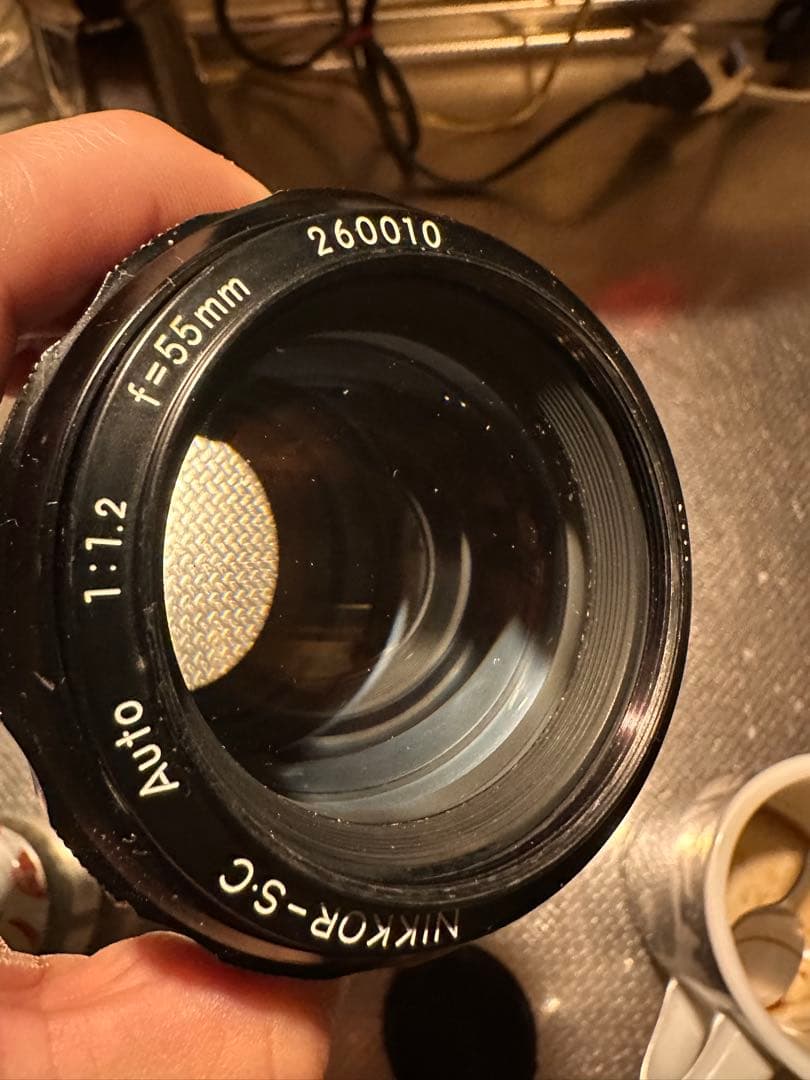 Nikkor-S.C 55mm f/1.2 ＋ Nikomat FTN ブラック - メルカリ