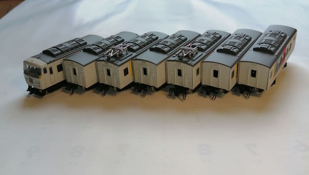 バンダイ動力N化Bトレショーティー特急あかぎ185系7両＋E501系