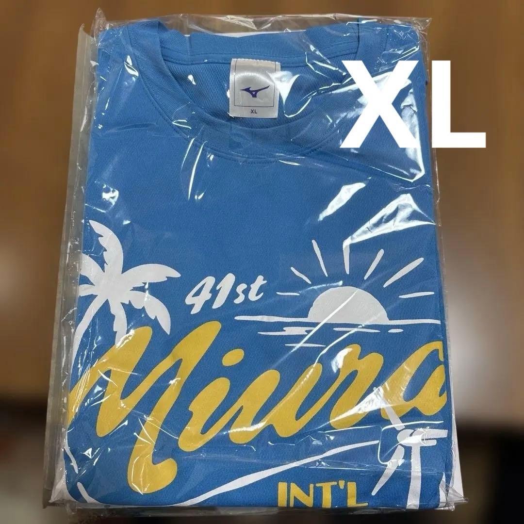 サイズXL ミズノ 三浦国際市民マラソン 大会限定シャツ - メルカリ