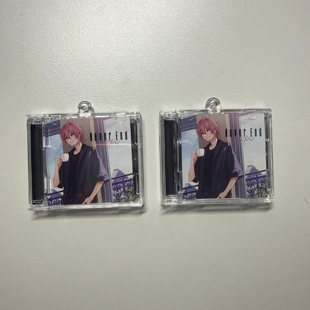 さとみ ワンマンライブグッズ CDキーホルダー Never End - メルカリ