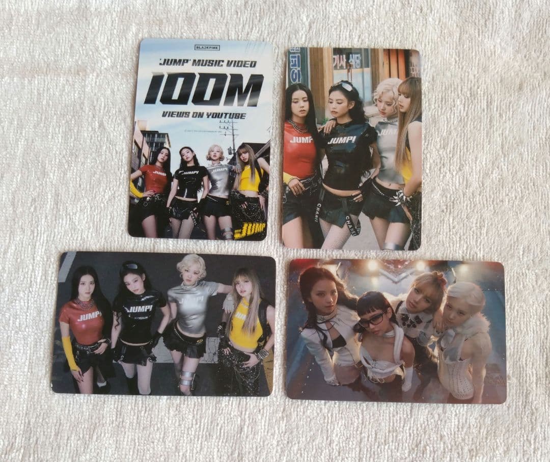 BLACKPINK ブラックピンク トレカ 韓国限定 4枚セット No.234 - メルカリ