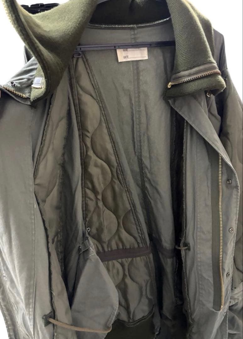 77circa ナナナナサーカ ミリタリー キルティング リメイク モッズ