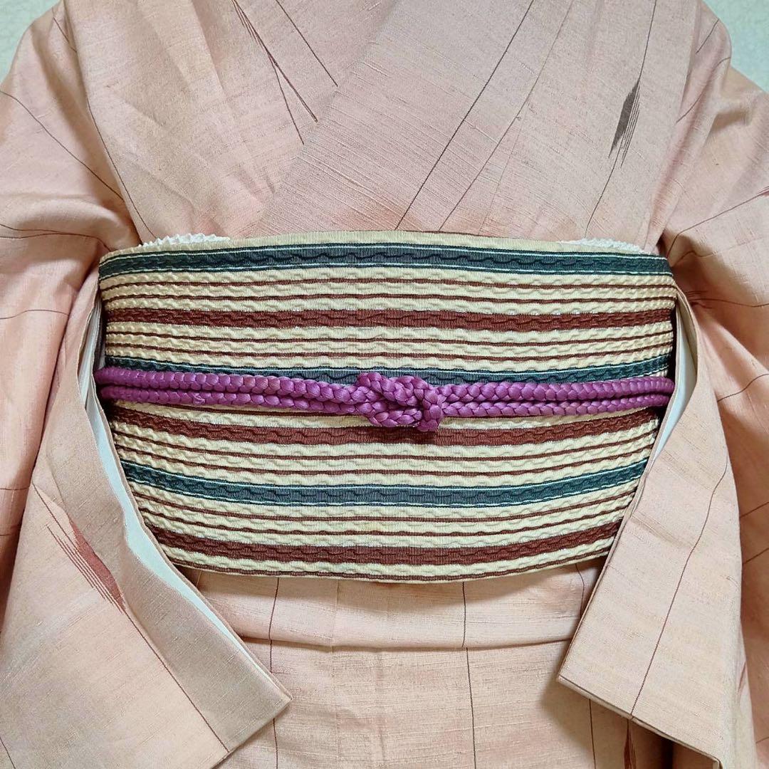 袷 正絹 紬 十日町紬 小紋 フルセット 4点 タ-40 【ミト】 - メルカリ