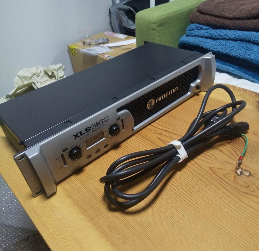 Amcron XLS1500 パワーアンプ XLS1000 XLS1500 XLS2000 XLS2500 - ヒビノマーケティング Div.