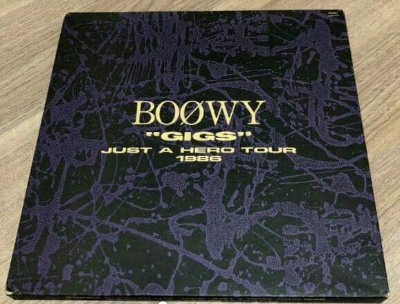 【初売り】BOOWY「just a hero tour」限定CDボックス BOOWY / GIGS JUST A HERO TOUR 1986 (初回限定盤/LP箱仕様) | CD買取