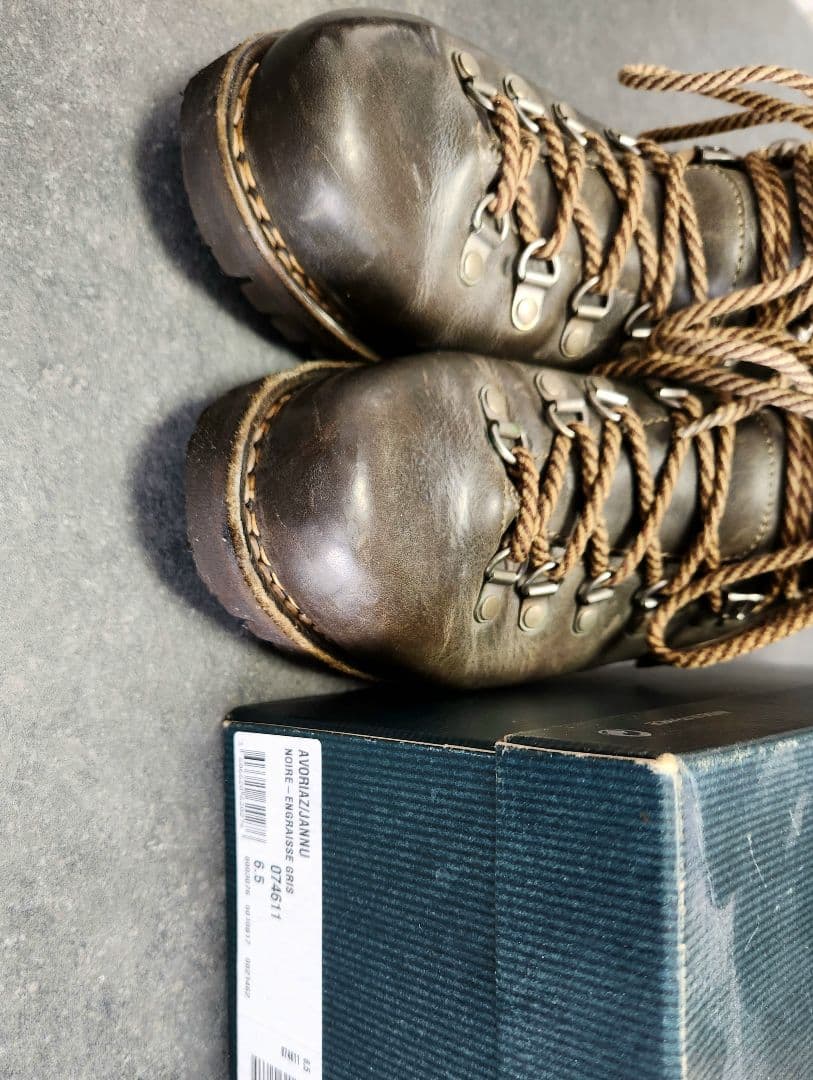 Paraboot AVORIAZ UK6.5 伊勢丹オリジナル グレー - メルカリ