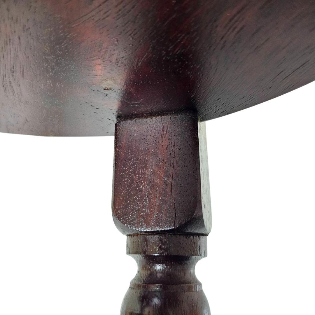 現状渡し】九州民芸家具 南京小椅子 丸座 2脚セット① ろくろ脚