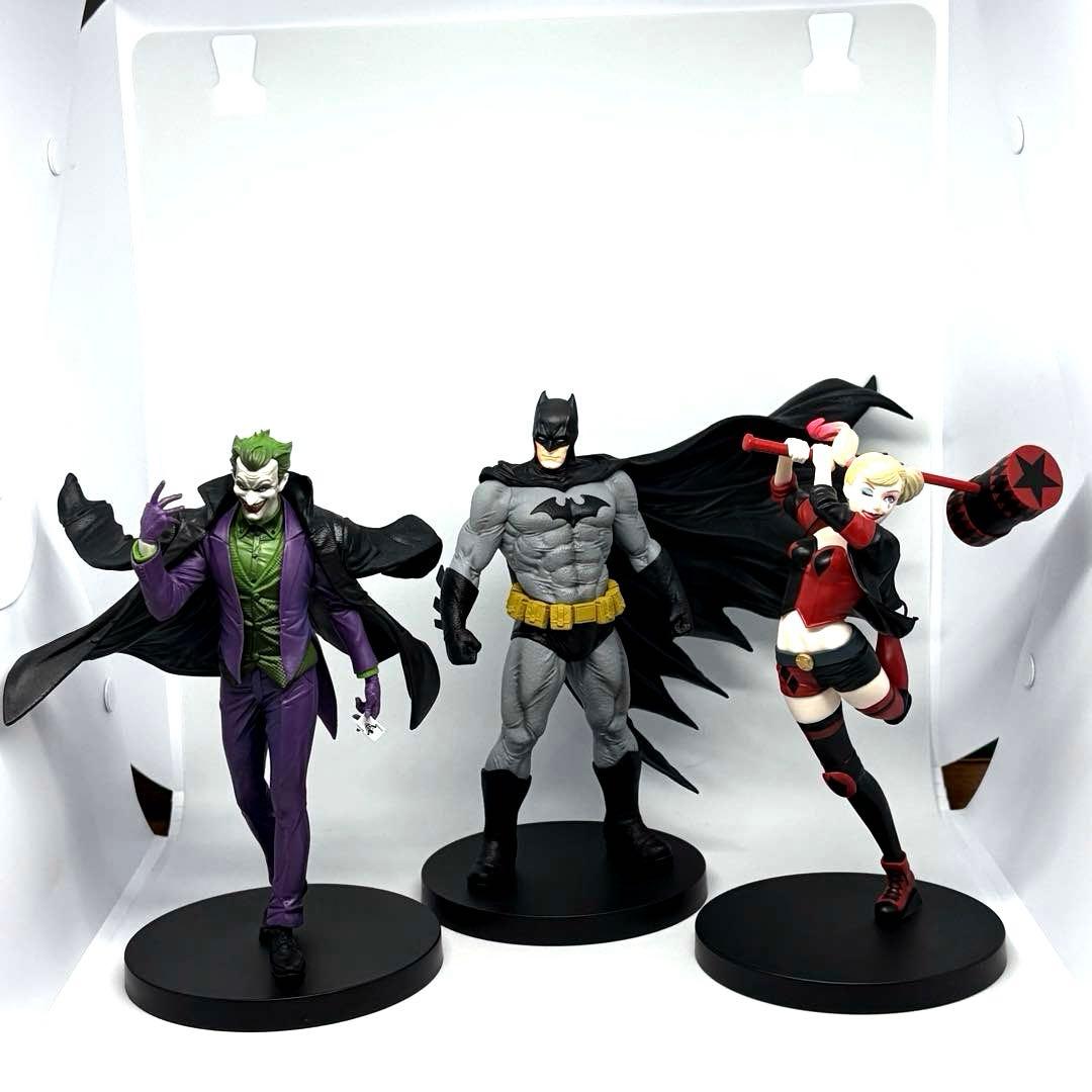 バットマン ジョーカー ハーレイクイン フィギュア DC ACT/CUT セット