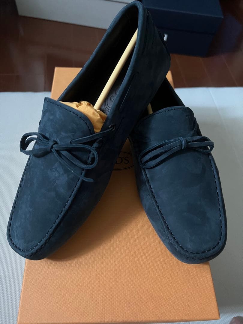 新品未使用　tod's トッズ ドライビングシューズ ネイビー　5.5 中古・古着通販】TOD'S (トッズ) ドライビングシューズ ブルー サイズ