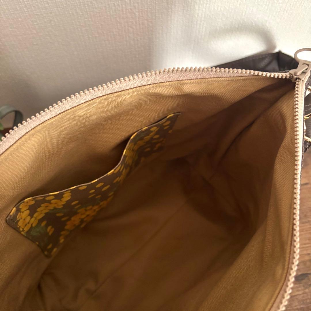 ゆうママ様専用】30cmファスナーショルダーバッグ ナイロンオックスキルト