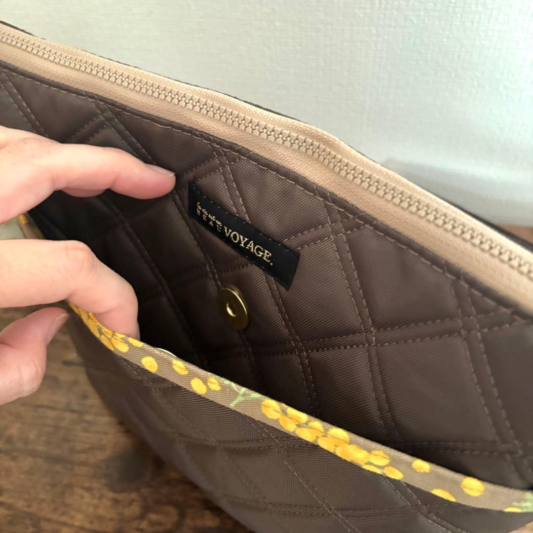 ゆうママ様専用】30cmファスナーショルダーバッグ ナイロンオックスキルト