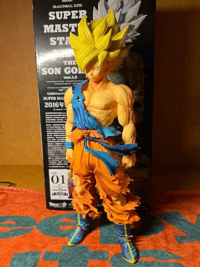 最終値下げ　ドラゴンボール　SMSP 01 孫悟空　A THE BRUSH ドラゴンボール SMSP 孫悟空ver 1 5 ベジータ A賞 THE BRUSH 国内正規