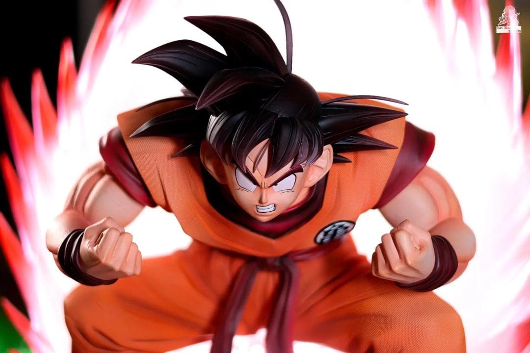 ドラゴンボール 界王拳 孫悟空 ガレージキット フィギュア 1/6スケール