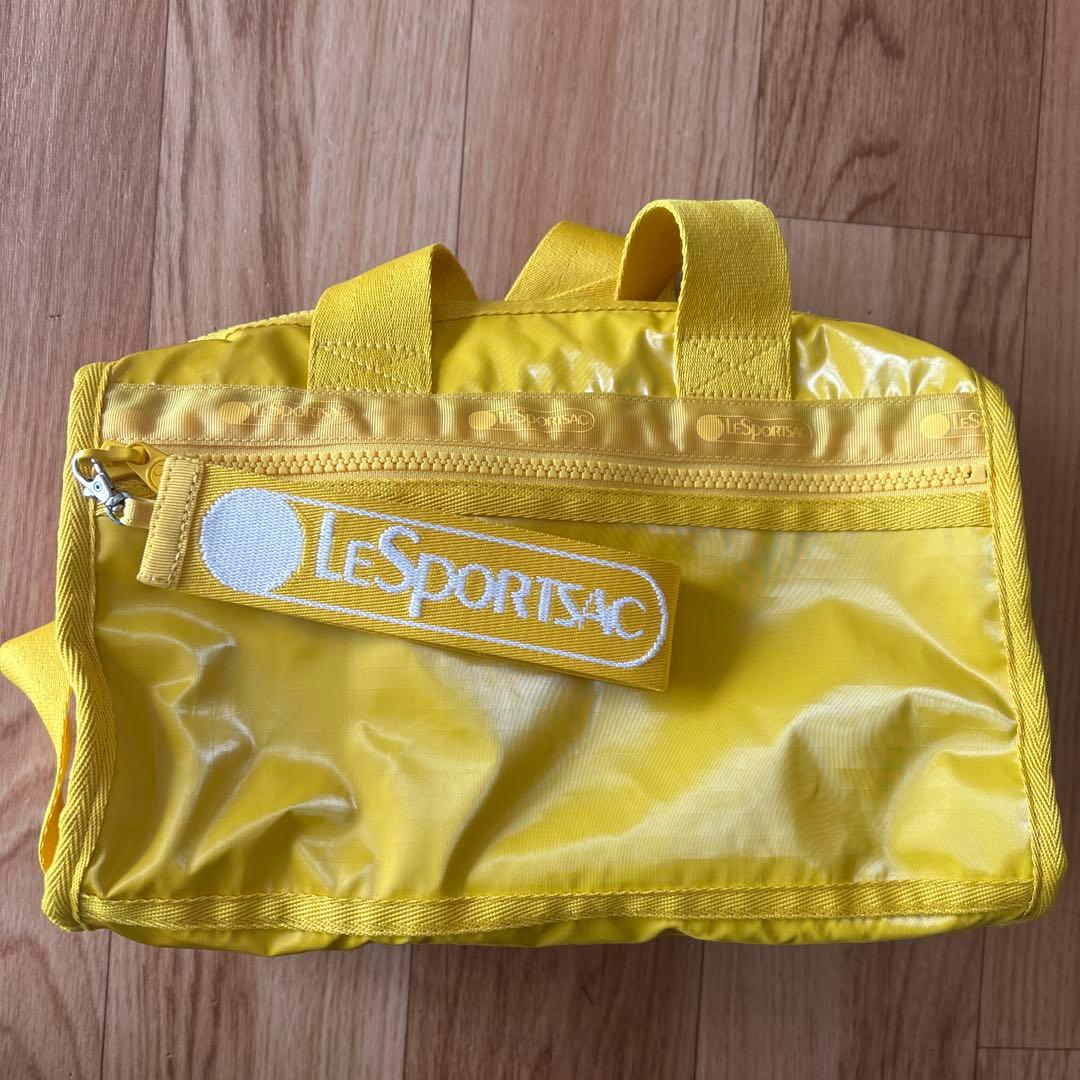 LESPORTSAC ひとりっぷ バイクボストン カナリアイエロー - メルカリ