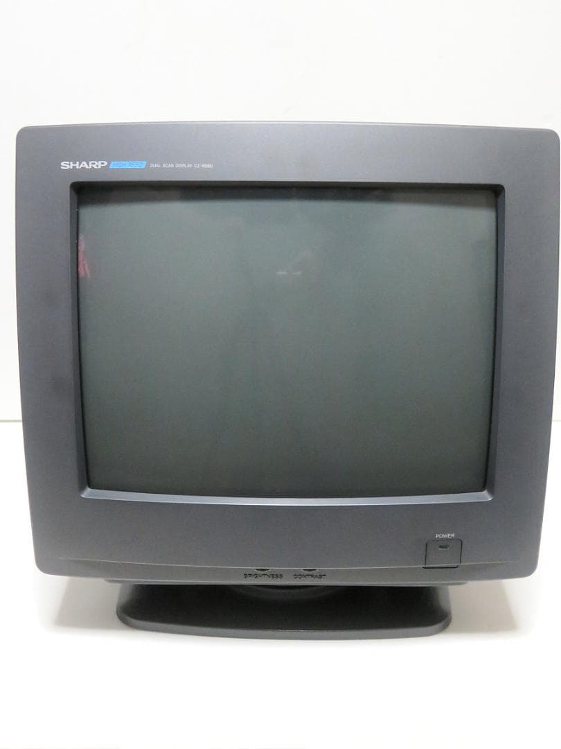 SHARP CZ-608D-H 14型カラーディスプレイテレビ X68000 Yahoo!オークション - CZ-603D-GY X68000 カラーディスプレイ モニター
