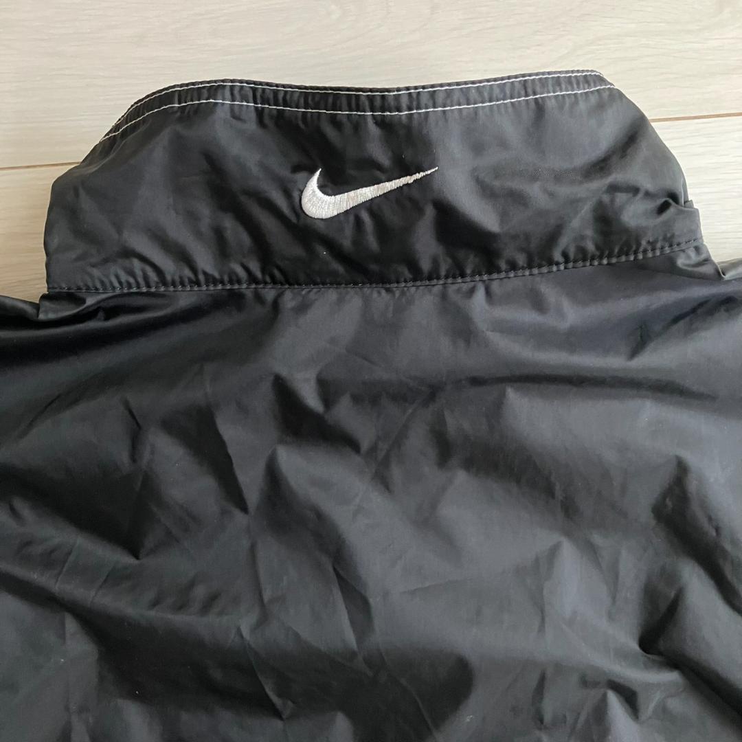90s NIKE ナイロンジャケット XLサイズ 片岡健太 着用 黒 緑 白 - メルカリ
