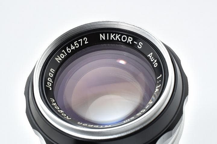 レンズ(単焦点) 15491E Nippon Kogaku 5.8cm F1.4 PAT PEND