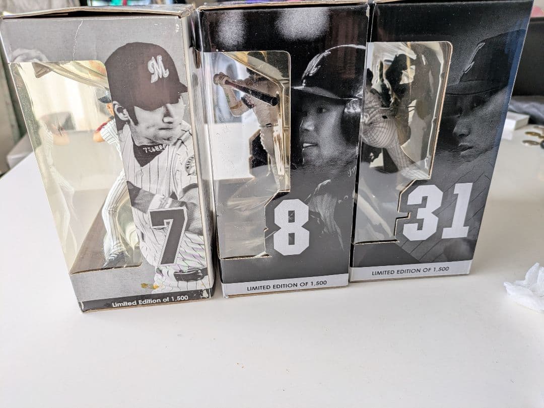 もなか商品　GAME MAKERSフィギュア　千葉ロッテ3体　未使用未開封