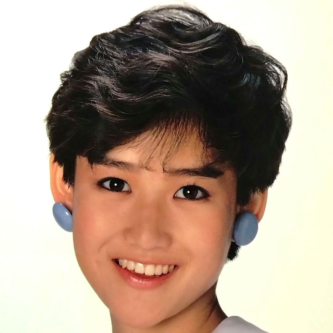 一*郎様 ☆岡田有希子☆グリコ カフェゼリー☆下敷き☆おまけ付☆昭和