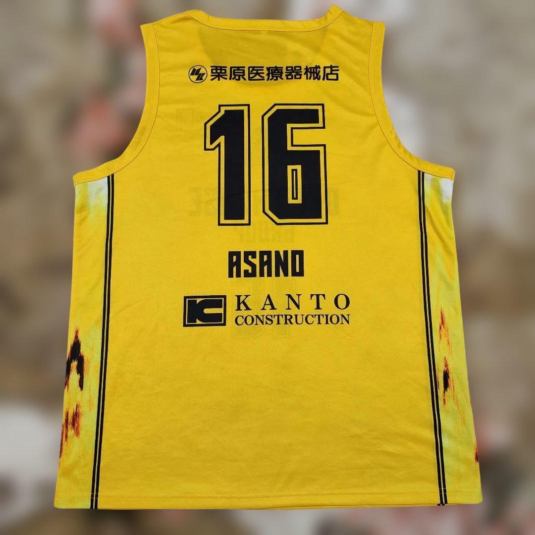 群馬クレインサンダーズ THUNDERS ユニフォーム 16番 淺野ケニー