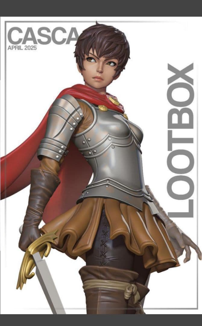 キャスカ 1/10 ベルセルク 未塗装未組立 フィギュア ガレージキット