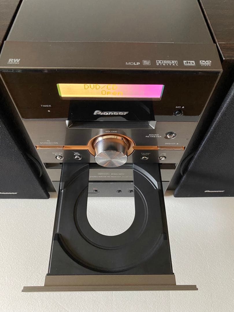 Pioneer X-MF7DV-M ミニコンポ CD DVD MD USBメモリ - メルカリ