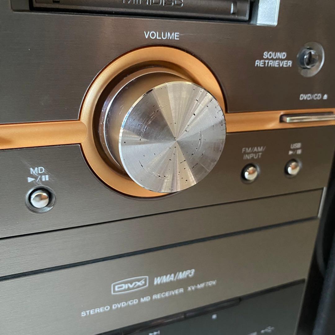 Pioneer X-MF7DV-M ミニコンポ CD DVD MD USBメモリ - メルカリ