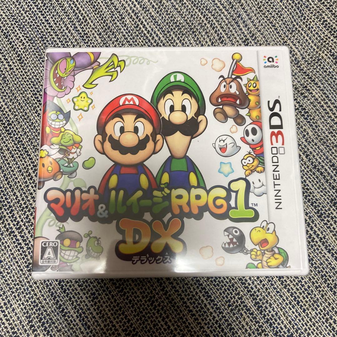 新品未開封 マリオ＆ルイージRPG1 DX 3ds マリルイDX 初代リメイク