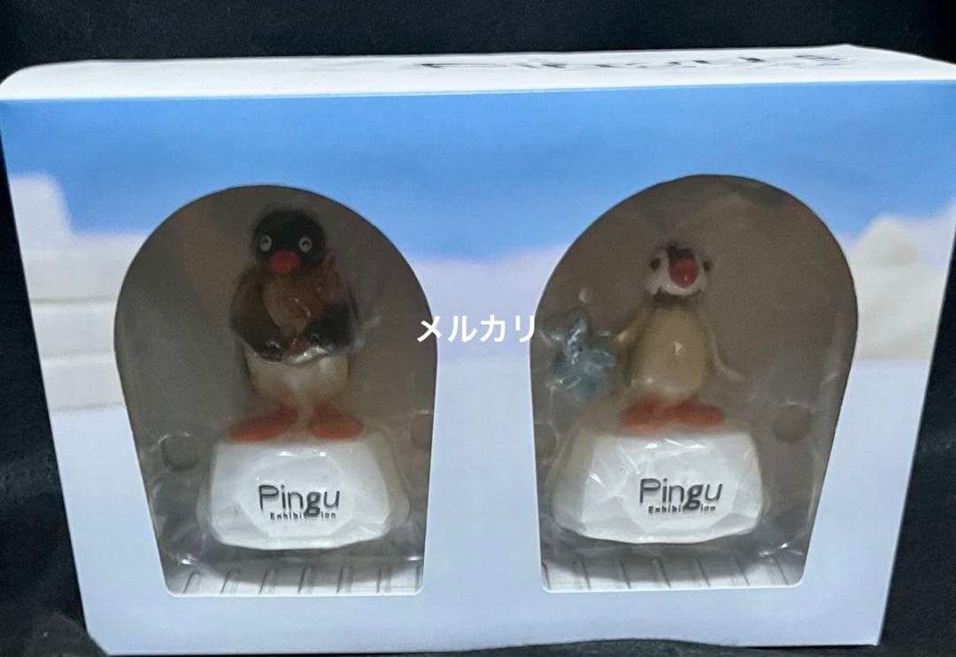 ピングー　ピンガ　フィギュア2体セット 展覧会数量限定フィギュア販売、12月24日当日整理券配布について