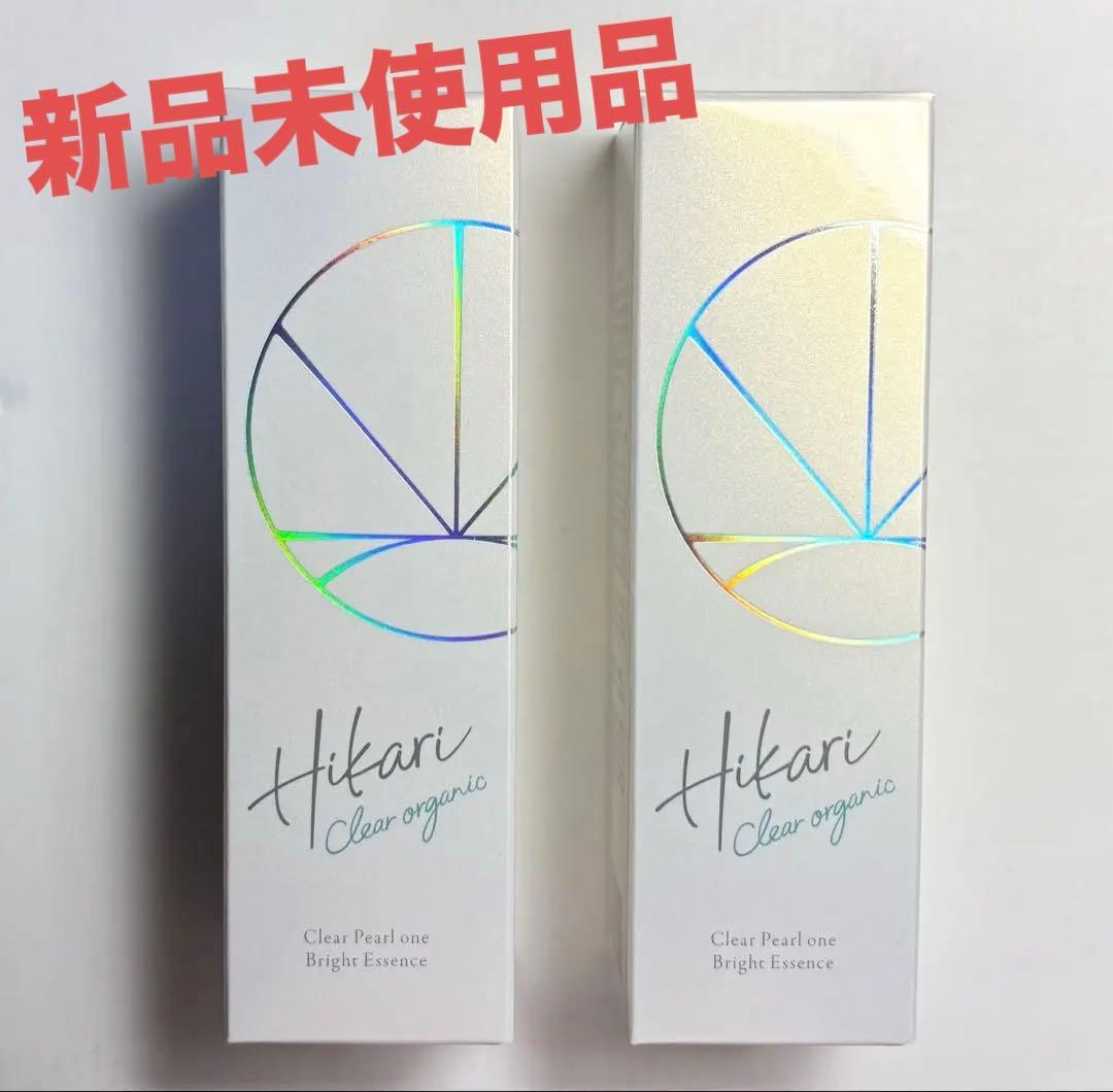 HIKARI CLEAR オーガニック クリアパールワン ブライトエッセンス2本 Amazon.co.jp: 【公式】HIKARI CLEAR オーガニック 完結美容液 クリア