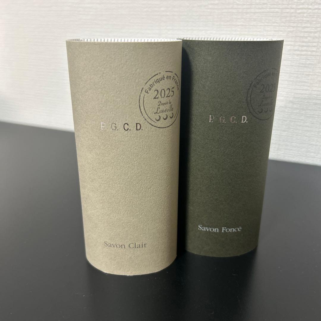 P.G.C.D. Savon Clair & Foncé 125g セット　新品 2月限定価格セール中 超特価 P G C D ページェーセーデー サボン