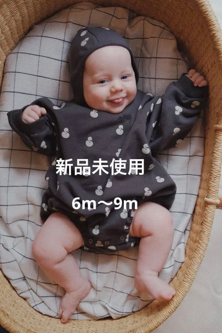 ロンパース・カバーオール melted butter OVERSIZED BODYSUIT 6-9m ロンパース・カバーオール melted butter OVERSIZED BODYSUIT 06-09m