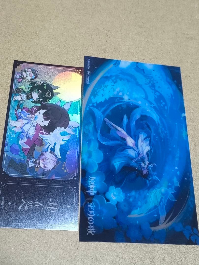 夜*読様 原神 月の在処へ コロンビーナ マザー牧場限定コースター