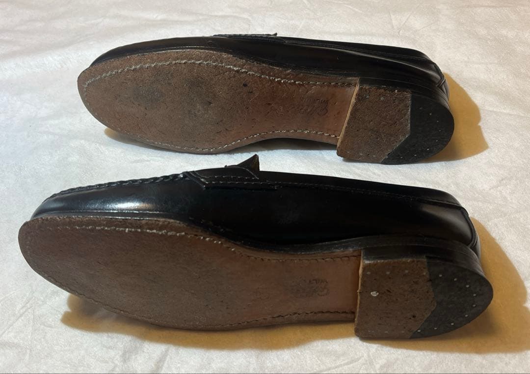 【美品】G.H.Bass ローファー 本革 ブラック 61/2D