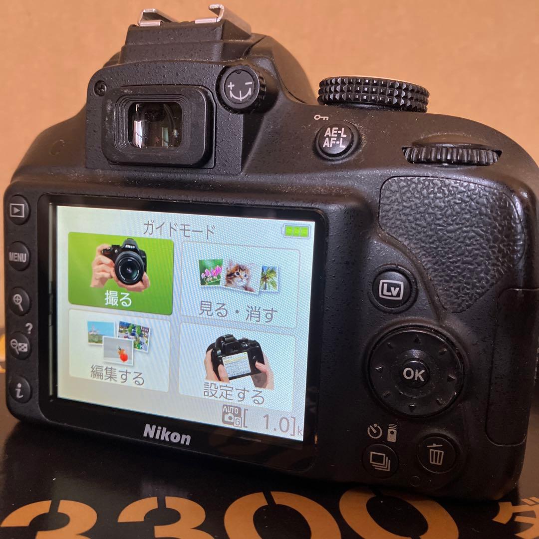 h*5様 NIKON D3300 BLACK デジタル一眼レフカメラ テレビ・オーディオ